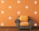 Damask Wall Pattern Decal Modern Vinyl Art Stickers
